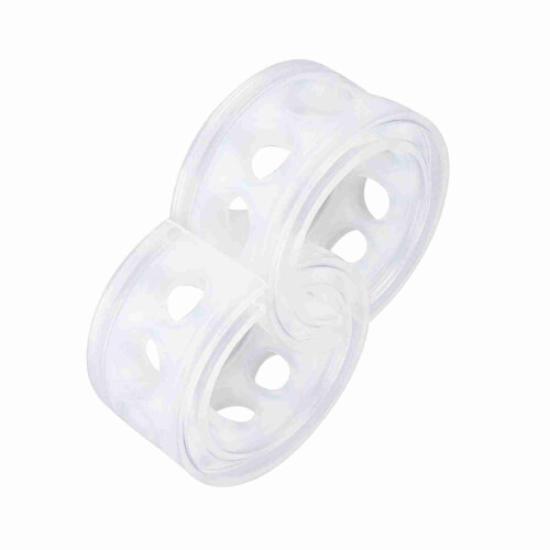2pc Transparent TPE Car Shock Absorber Spring Buffer for All Coil Spring Models