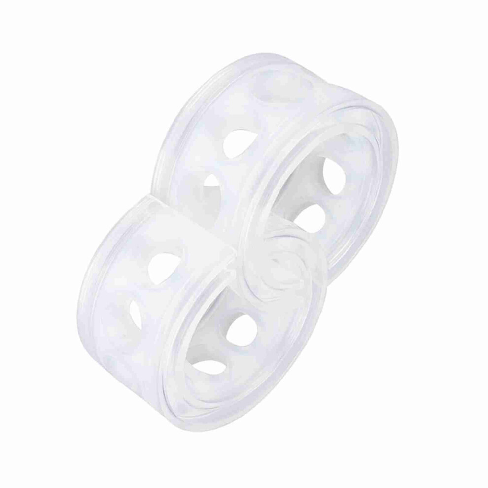 2Pc Transparent Tpe Car Shock Absorber Spring Buffer For All Coil Spring Models 9401377853724