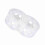 2pc Transparent TPE Car Shock Absorber Spring Buffer for All Coil Spring Models 10