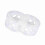 2pc Transparent TPE Car Shock Absorber Spring Buffer for All Coil Spring Models 11