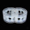 2pc Transparent TPE Car Shock Absorber Spring Buffer for All Coil Spring Models 6