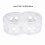 2pc Transparent TPE Car Shock Absorber Spring Buffer for All Coil Spring Models 2