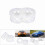 2pc Transparent TPE Car Shock Absorber Spring Buffer for All Coil Spring Models 4