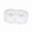2pc Transparent TPE Car Shock Absorber Spring Buffer for All Coil Spring Models 9