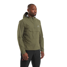 (XL) Altura Radanzug – Esker Herren Packbarer Wasserdichter Pullover | Atmungsaktives 2,5-Lagen-Außenmaterial – Olivgrün