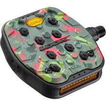 (Camo) LOOK Cycle Geo Trail Grip Flat MTB-Pedale mit rutschfester Gummioberfläche