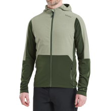 (XL) Sweat à capuche respirant et léger Altura Esker Cave pour homme - Vert olive