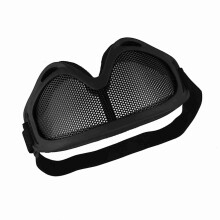X400 Tactics Mesh Goggles Black with Steel Lenses Outdoor Paintball Eyewear