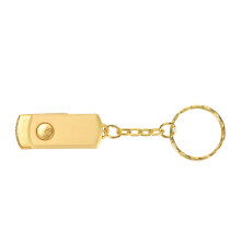 USB-stick voor het overzetten van bestanden van de computer, mini metalen draaibare cover met plug-and-play functionaliteit, snelle back-upoplossing