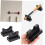 Baseball Bat Holders 2Pack WallMount Rack For Wood Bats Display 3