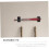 Baseball Bat Holders 2Pack WallMount Rack For Wood Bats Display 2