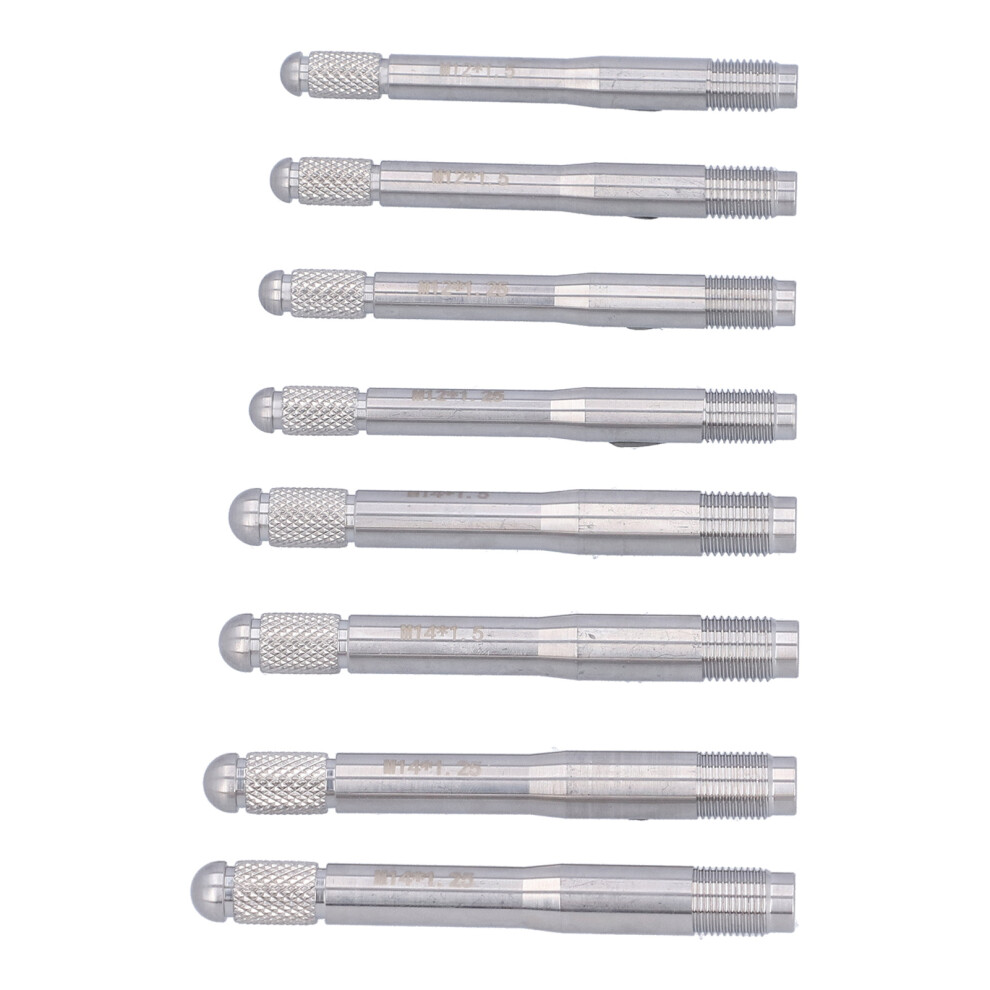8Pcs Stainless Steel Wheel Stud Alignment Pins For Automotive, M14x1.5 / 12Mm X 1.25 4301377856815
