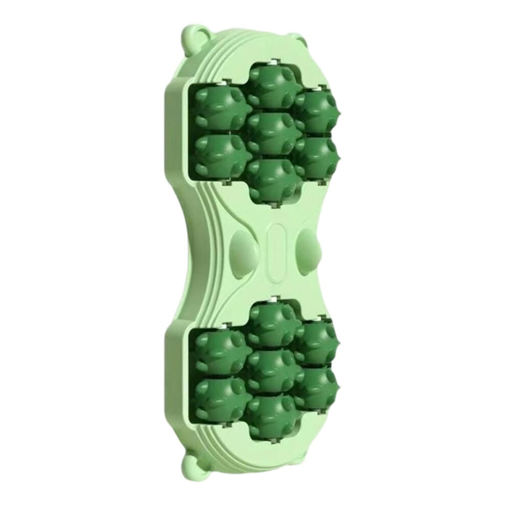 Foot Massage Roller with Ergonomic Double Rollers for Deep Tissue Relief, Travel Friendly Purple