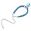 Nylon Blue Cat Collar with Bell and Adjustable Extension Chain 1