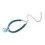 Nylon Blue Cat Collar with Bell and Adjustable Extension Chain 12