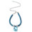 Nylon Blue Cat Collar with Bell and Adjustable Extension Chain 16