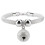 Adjustable White Nylon Cat Collar with Bell & Extension Chain 3
