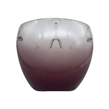 Visiera protettiva con design ergonomico, lente in policarbonato resistente agli schizzi, copertura integrale del viso traspirante e antipolvere per
