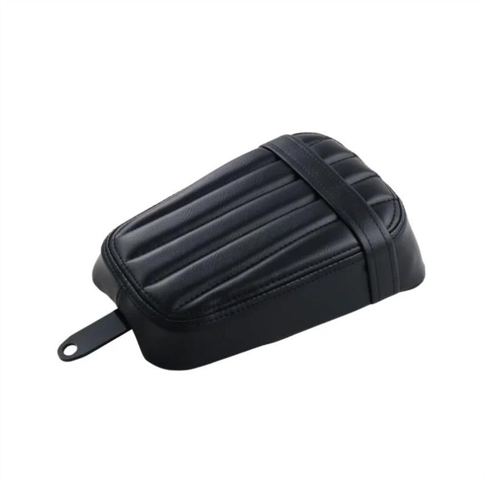 Motorcycle Passenger Seat Waterproof Leather Rear Cushion For Harley Softail Slim Street Bob 20182022 Black 9199774339964