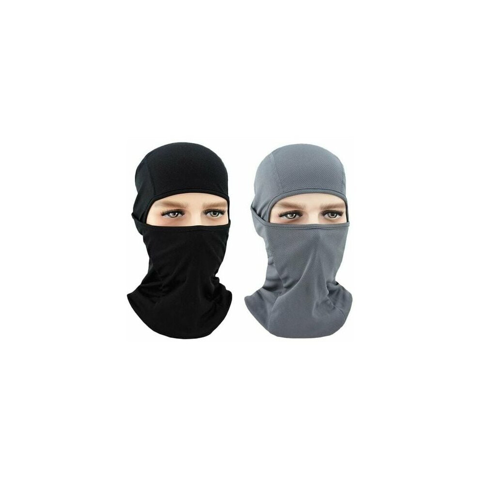 Breathable Fabric Balaclava For All Seasons, Stretchy Fabric Full Face Mask With Moisture Wicking Technology, Adjustable Fit UV Protection Hood For