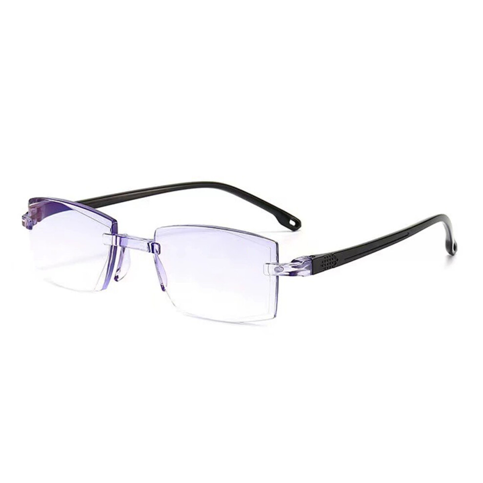 Frameless Progressive Eyewear for Presbyopia, Dual-Use Smart Focus Glasses with High-Definition Vision, Thin and Light Design for Comfortable All-Day