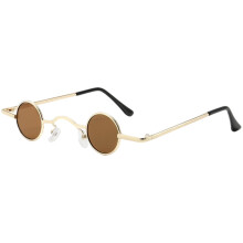 Small Frame Sunglasses Unisex, Resin Lens Vintage Sunglasses with Exquisite Design and Cool Sunglasses Appeal, Retro Lightweight Frame for Stage and