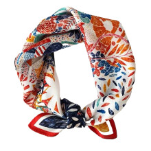 Luxury Silk Scarf for Her, Lightweight and Silky, Exquisite Gift Packaged Fashion Accessories, Soft and Smooth as Satin Scarf for Women Who Love
