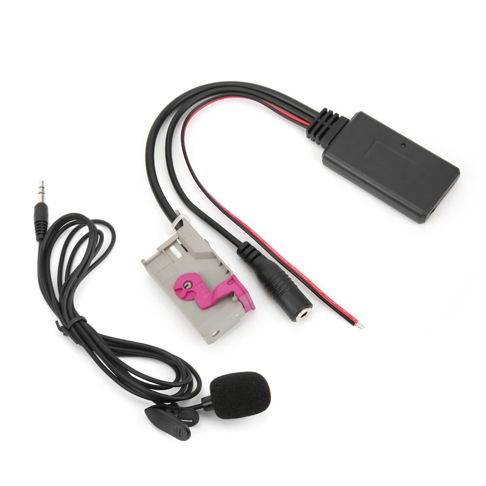 Aux Cable With Microphone Bluetooth 5.0 For A3 A4 A6 A8 Tt R8 Rns-E Head Unit 9401377858736