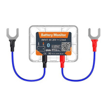 (As show, One size) Wireless Bluetooth 12v Battery Monitory Bm6 With Car Battery Health Check App Monitoring Battery Te