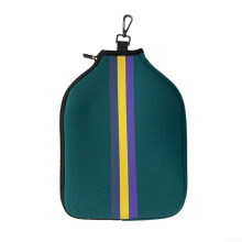 Pickleball Paddle Cover 9.4 X 12.2 Inch Neoprene Bag For Paddles Water And Dust Resistant Blue Green