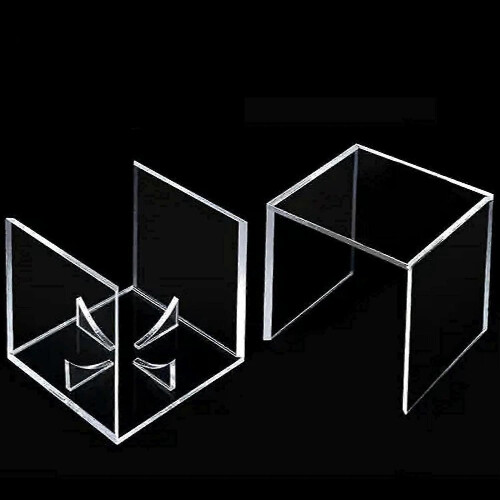 (As show, One size) 6pcs Baseball Display Case,uv Protected Acrylic Display Box,clear Display Case Autograph Ball Showc 1