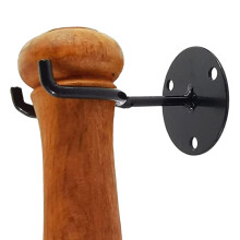 Baseball Bat Holder Wall Mount Steel Heavy Cup Holder Bat Display Stand Baseball Pole Stands