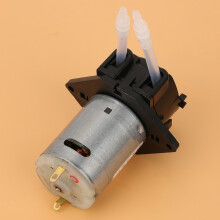 DIY 12V Peristaltic Dosing Pump Tube Head for Aquarium Lab Analysis
