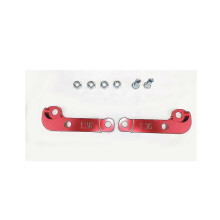 (As show, One size) Red Car Adapter Steering Lock Adapter Steering Wheel Lock Adapter Steering Angle Adapter For E36