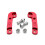 (As show, One size) Red Car Adapter Steering Lock Adapter Steering Wheel Lock Adapter Steering Angle Adapter For E36 2