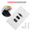VGA HDMI USB3.0 Wall Socket Panel 3-PORT Wall Mount Adapter Robust Metal Build 4