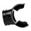 Disposable Black Silicone Dive Mouthpiece, Professional, 5.5cm 10