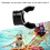 Disposable Black Silicone Dive Mouthpiece, Professional, 5.5cm 8