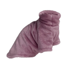 Vêtements pour chat sans poils manteau d'hiver sweat à-violet M