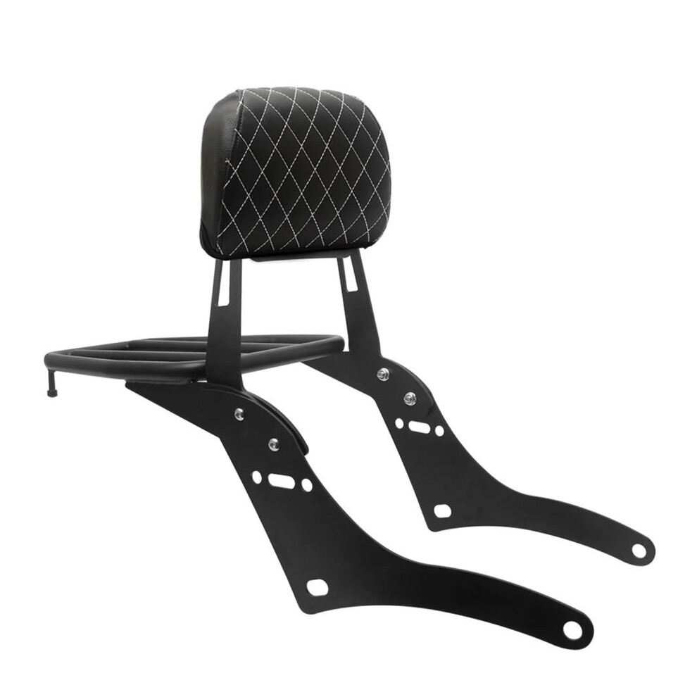 Detachable Sissy Bar Upright Passenger Backrest Rear Backrest Luggage Rack For Honda Rebel Cmx 300 500 20172020 9094768625187