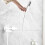 Bath Mixer Tap Wall Mounted Brass with Shower Head, Foldable Dual Function, Hot Cold Control White 5