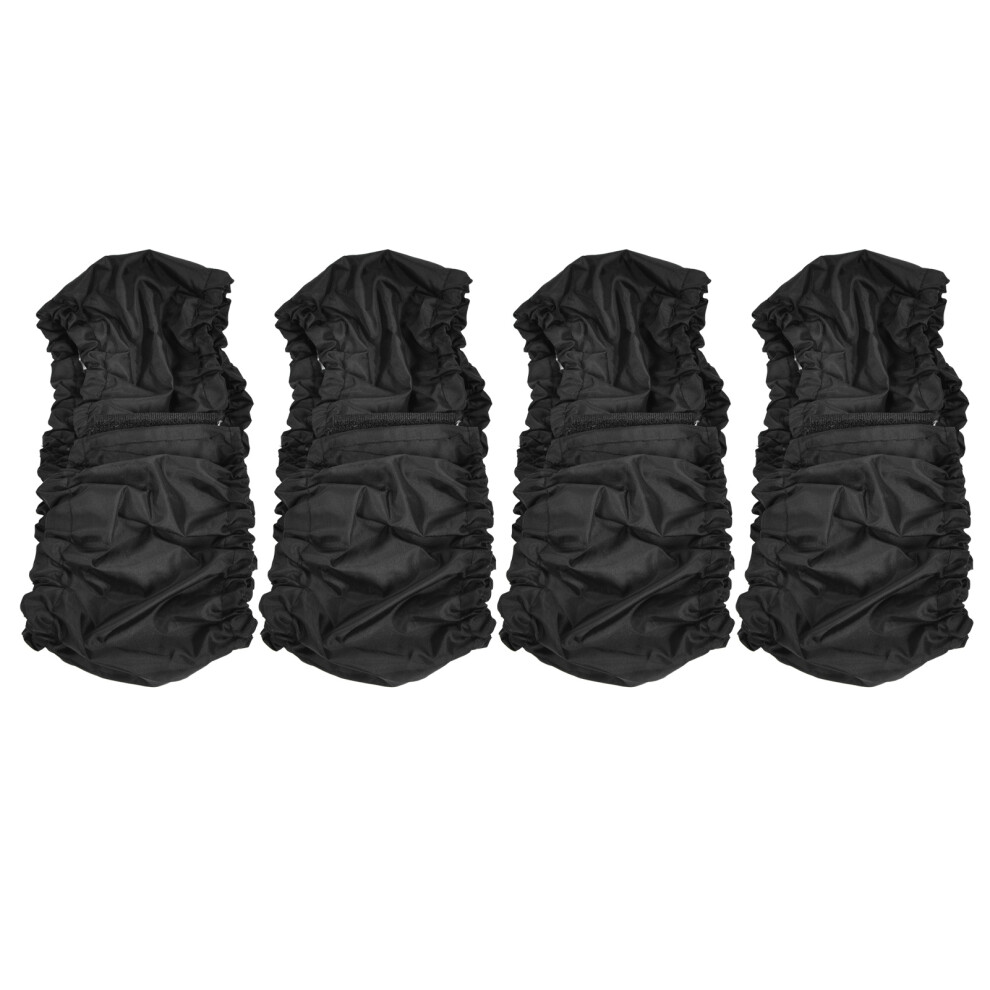 4pcs Durable Wheel Covers - Easy Clean Dustproof Protector for Strollers