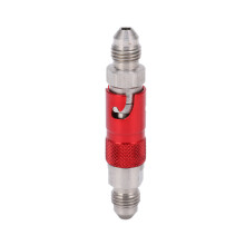Stainless Steel Motorcycle Brake Line Fluid Quick Release Fitting Adapter Red