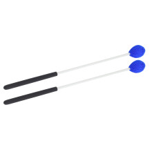 2 Stück Blaue Woll-Kopf-Galerikkwerkzeuge, 14,2 Zoll, stabile Percussion