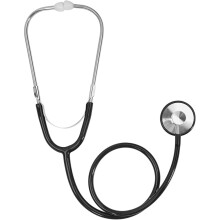 Estetoscópio clínico para avaliações básicas, alternativa ao estetoscópio de diagnóstico com cabeça dupla e som preciso, design leve com