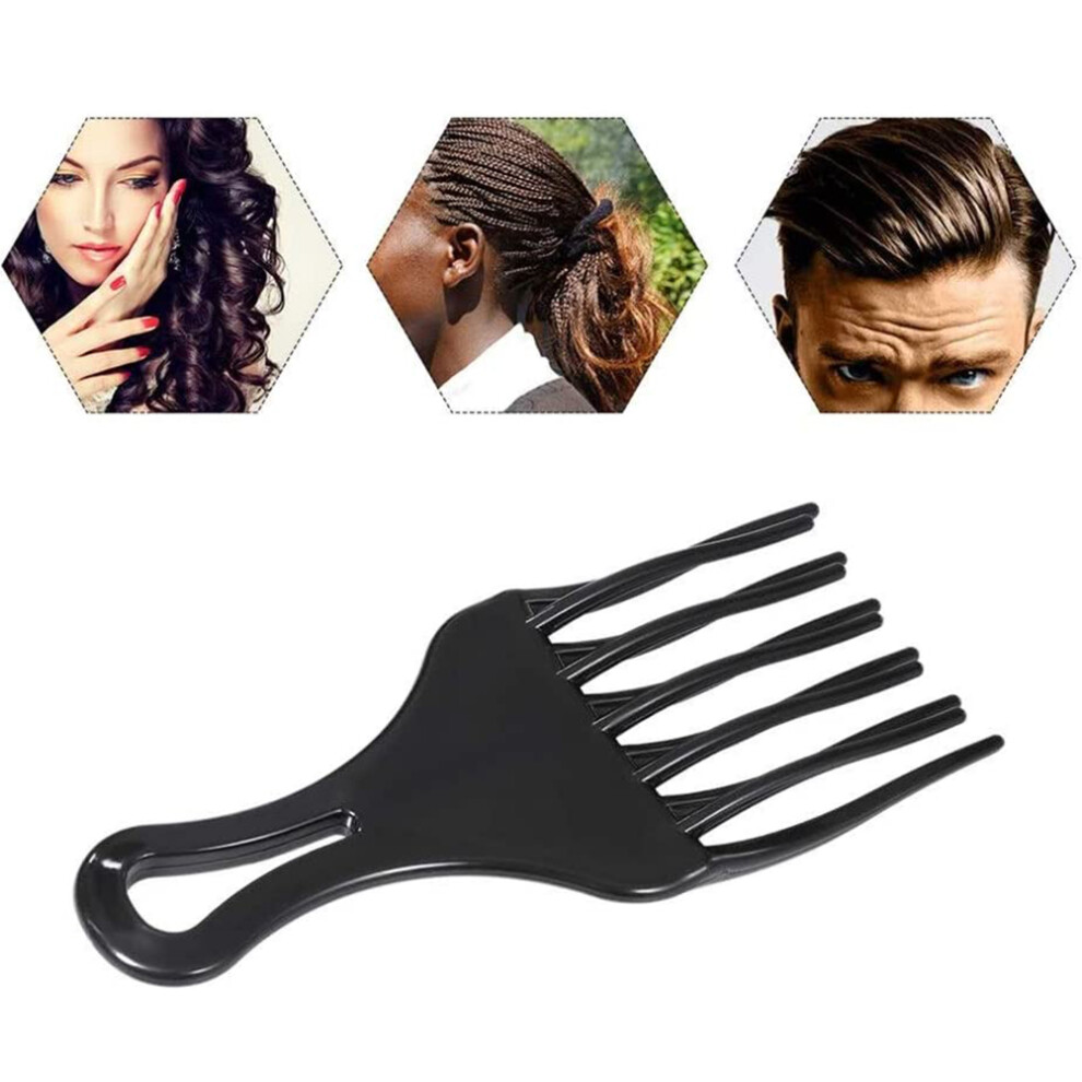 Durable ABS Plastic Material Double Fist Hair Lift Combs Plastic Detangle Wig Braid Pick Styling Tool Create Lift And Volume Separate Curls Without F