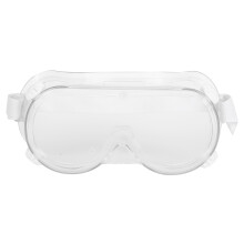 Lunettes de sécurité avec verres clairs antibuée, confortables et polyvalentes, design spacieux compatible avec le port de lunettes de vue,