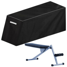 Weight Bench Cover Waterproof 59.84in Heavy Duty Breathable Gym Bench Protector for Indoor Outdoor