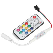 Controler LED wireless RF, intrare multi-tensiune 5V-24V, dimensiune mini, plug-and-play, pentru spectacole de scenă în centre comerciale, decorare