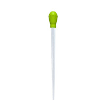 Long Acrylic Marine Fish Feeding Tool Waste Remover-Green 45cm